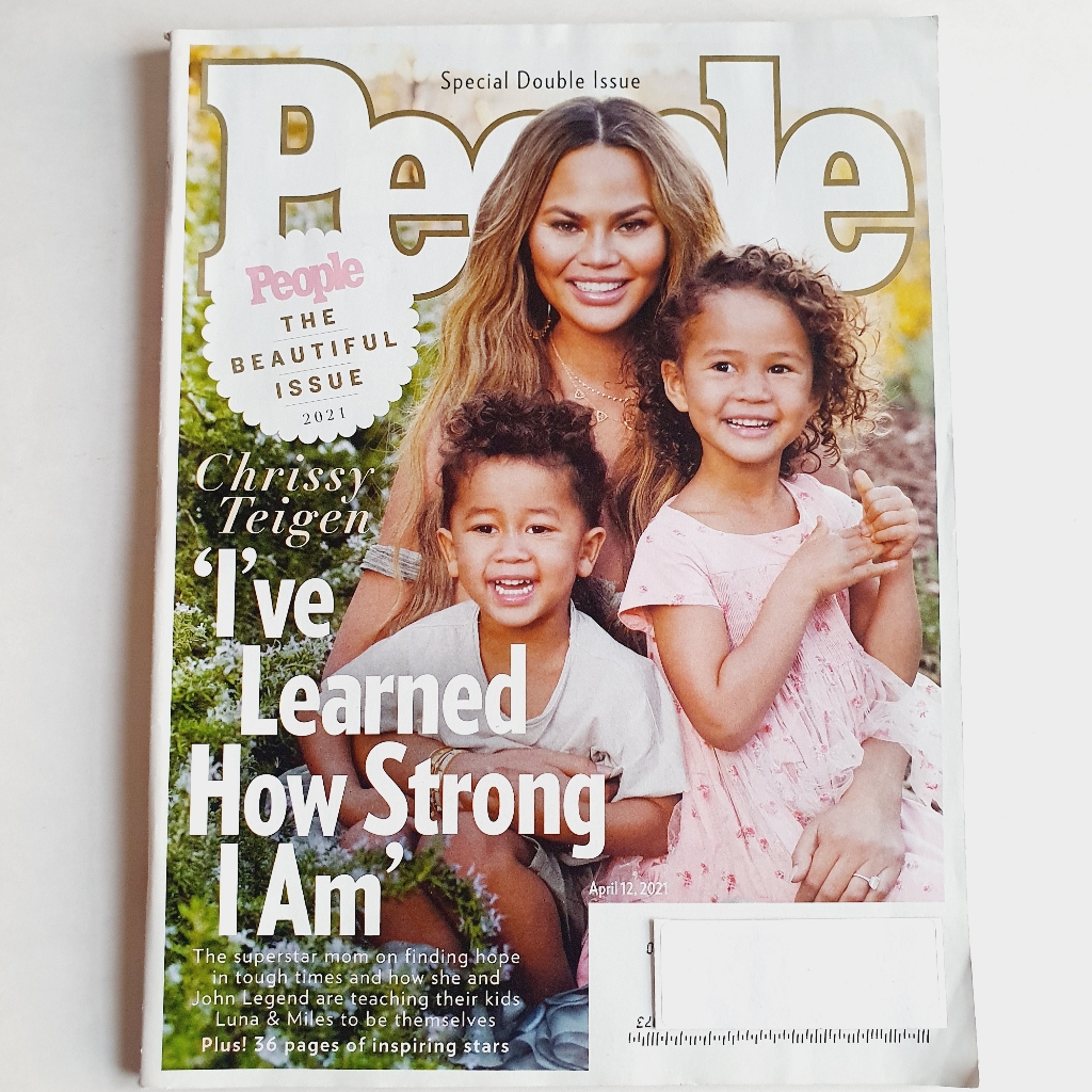People Magazine April 12 2021 Chrissy Teigen The Beautiful Issue Special People Magazine April 12 2021 Chrissy Teigen The Beautiful Issue Special